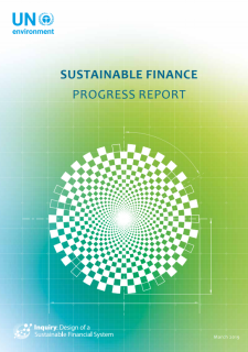 Sustainable Finance Progress Report 2018 