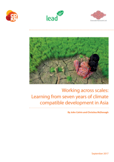 Working paper_Working across scales â Learning from seven years of climate compatible development in Asia