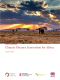 climate finance innovation for africa_climate policy initiative