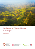 landscape climate finance ethiopia