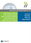 Public finance resilience in the transition towards carbon neutrality_Modelling policy instruments in a global net-zero emissions_OECD