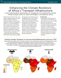 Enhancing the Climate Resilience of Africas Transport Infrastructure