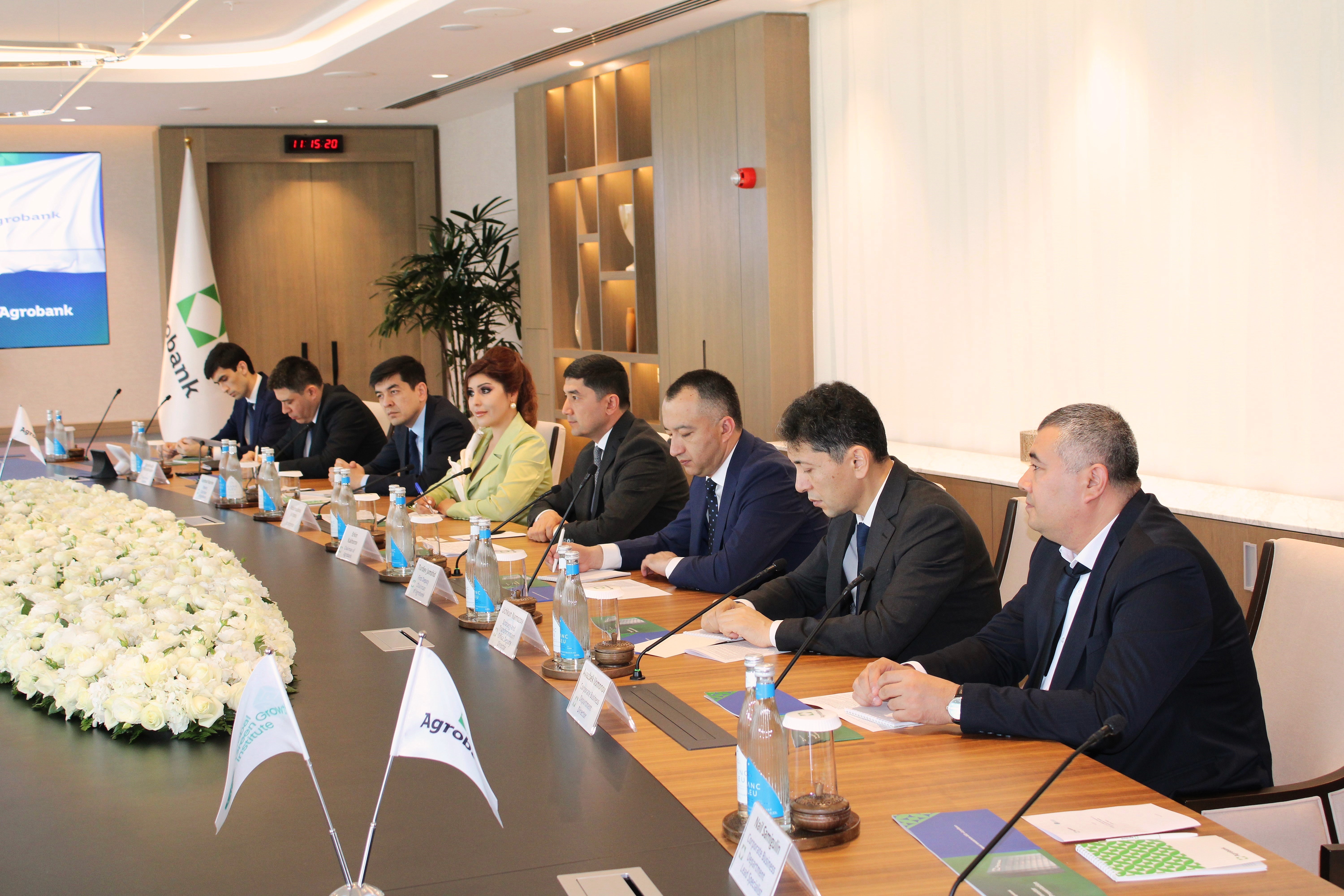 Cooperation Agreement between GGGI and Agrobank signed to ensure green growth in Uzbekistan 
