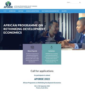 African Programme on Rethinking Development Economics 2022