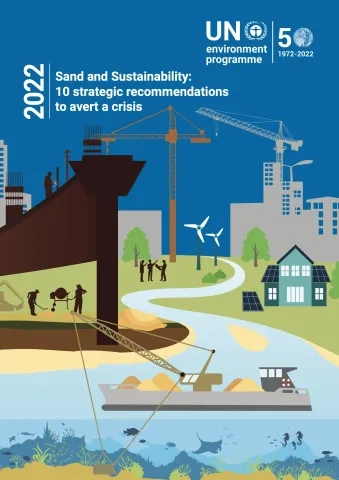 Cover of sand report 2022