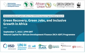 Green recovery webinar 2