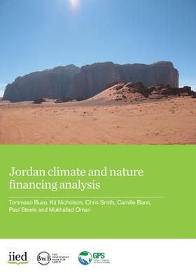 Jordan climate and nature financing analysis