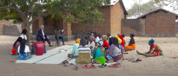 Meeting with the local women-led cooperative
