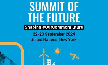 Summit of the future 2024 logo