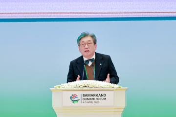 GGGI Director-General's First Mission to Uzbekistan