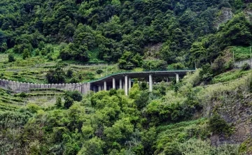Modern highway in Madeira