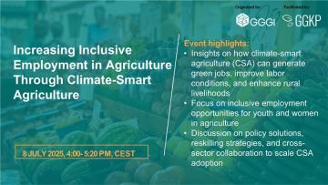 Increasing inclusive employment in Agriculture