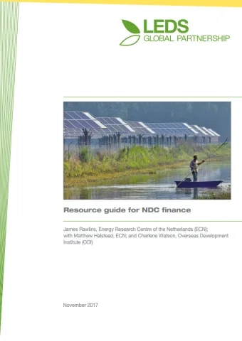 Resource guide for NDC finance