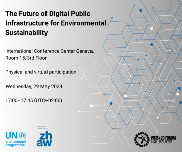 The Future of Digital Public Infrastructure for Environmental Sustainability event