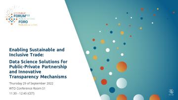 Cover for Enabling Sustainable and Inclusive trade