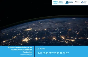 The Information Challenge for Sustainable Consumption Production event