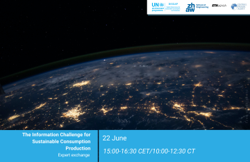 The Information Challenge for Sustainable Consumption Production event