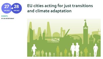 EU Cities Acting for Just Transitions and Climate Adaptation