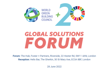 WorldGBC+20: Global Solutions Forum for Accelerating Decarbonised and Sustainable Built Environments