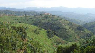 A view from the view point of Ndaba Falls (c) Sun Cho/GGKP