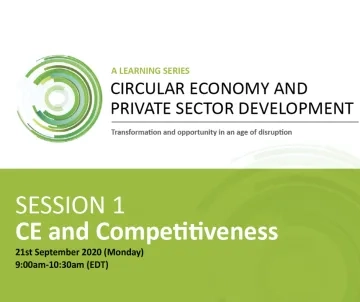 Circular Economy Learning Session 1 - World Bank Group 