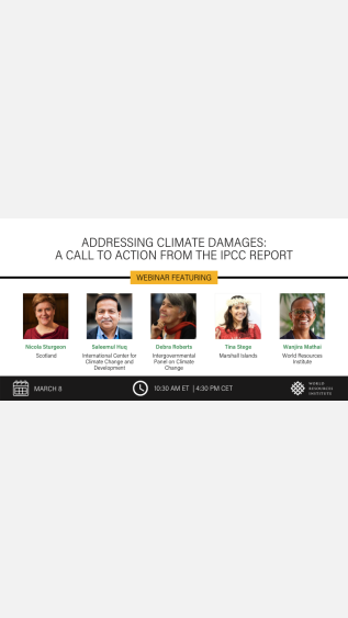 Addressing Climate Damages: A Call to Action from the IPCC Report