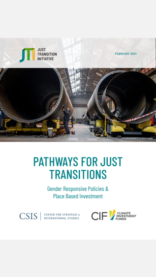 Pathways for Just Transitions: Gender Responsive Policies & Place Based Investment_CIF