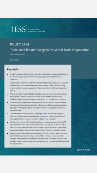 Trade and Climate Change in the World Trade Organization_TESS