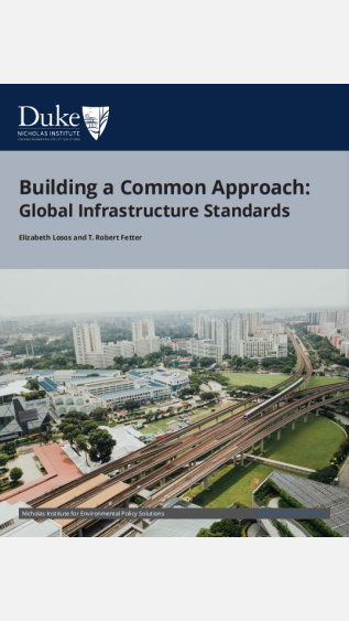 Cover of Building a Common Approach: Global Infrastructure Standards