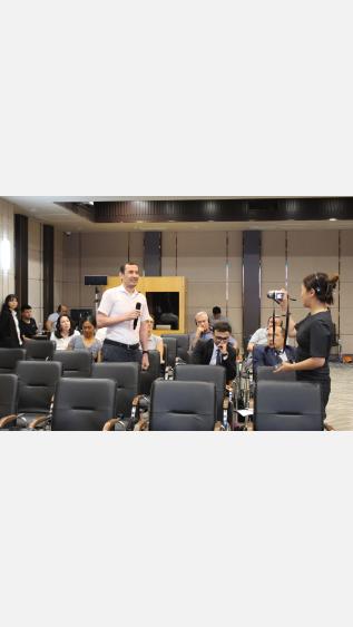 The Minister of Economic Development and Poverty Reduction asks a question.