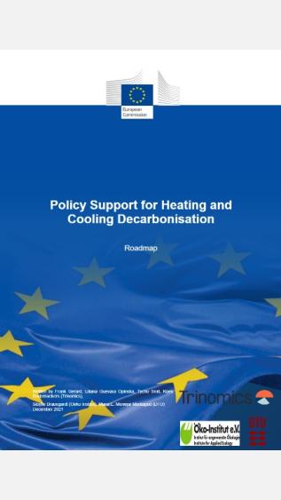 Policy Support for Heating and Cooling Decarbonisation