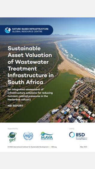 Sustainable Asset Valuation of Wastewater Treatment Infrastructure in South Africa: An integrated assessment of infrastructure solutions for reducing nutrient-related pressures in the Hartenbos estuary 