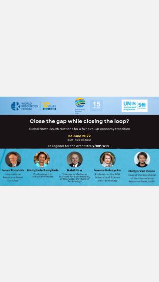 Close the Gap While Closing the Loops? Global North-South relations for a fair circular economy transition