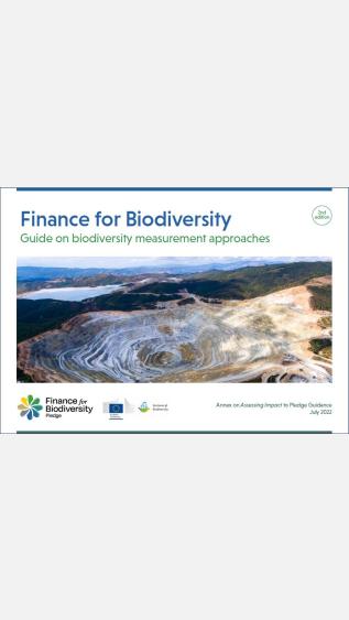 Finance for Biodiversity: Guide on biodiversity measurement approaches (2nd Edition)