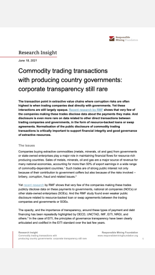 RMF_Commodity trading transactions