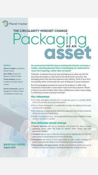 Packaging as an Asset