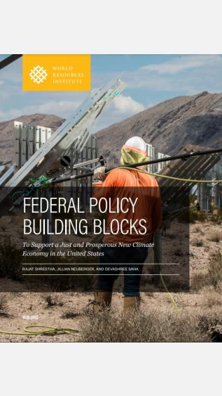 Federal Policy Building Blocks - World Resource Institute