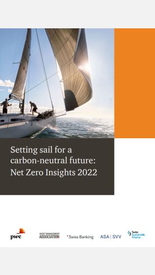 Setting sail for a carbon-neutral future_Net zero insights 2022_SSF, PwC, SVV, AMAS, Swiss Banking