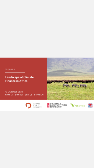 Landscape of Climate Finance in Africa