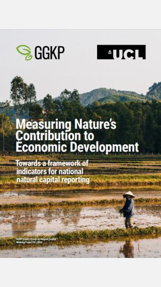 Measuring Nature’s Contribution to Economic Development