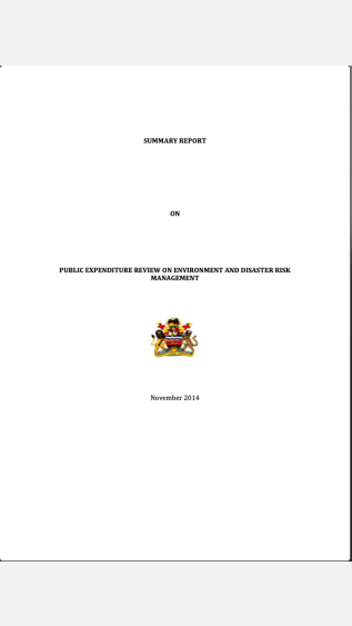 PEI-29_Summary Rep. on PEREDRM_Malawi_Nov.2014-COVER