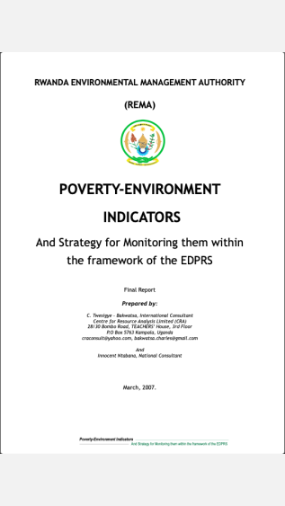 PEI-59_Pov-Env. Indicators_Rwanda-cover