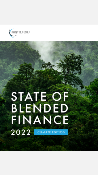 Convergence blended finance