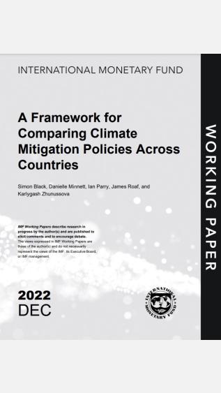 A Framework for Comparing Climate Mitigation Policies Across Countries_IMF