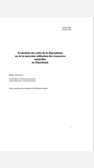 PEI-56_Evaluation des courts_Mauritanie_Version finale-COVER