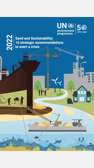 Cover of sand report 2022