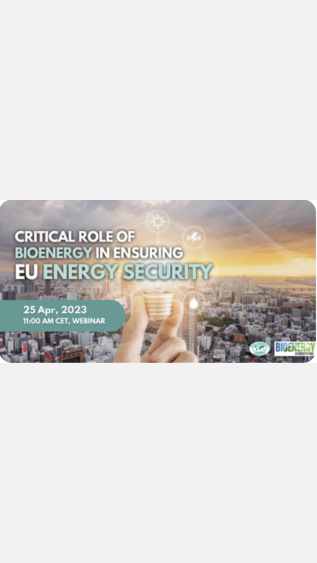 Critical role of bioenergy in ensuring EU energy security_WBA, Bioenergy International