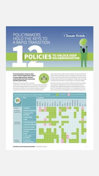 12 Policies to Unlock Deep Decarbonisation_CBI