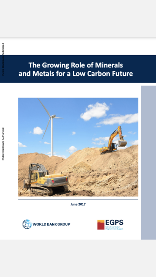 The Growing Role of Minerals and Metals for a Low Carbon Future