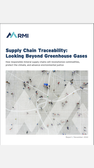 supply chain traceability RMI